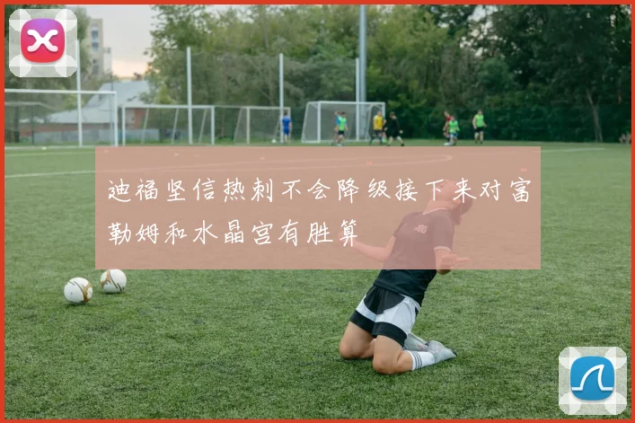 迪福坚信热刺不会降级接下来对富勒姆和水晶宫有胜算