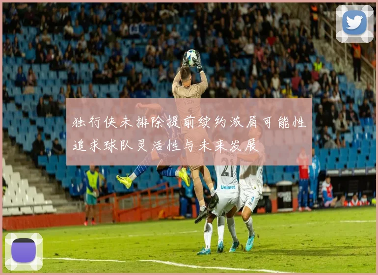 独行侠未排除提前续约浓眉可能性追求球队灵活性与未来发展